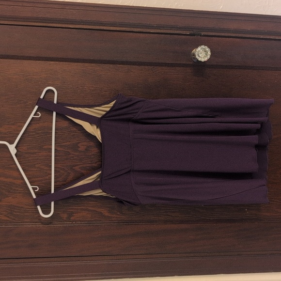 Resorts Plus Plum One Piece Skirted Swimsuit Modest Size 20W - Picture 5 of 6